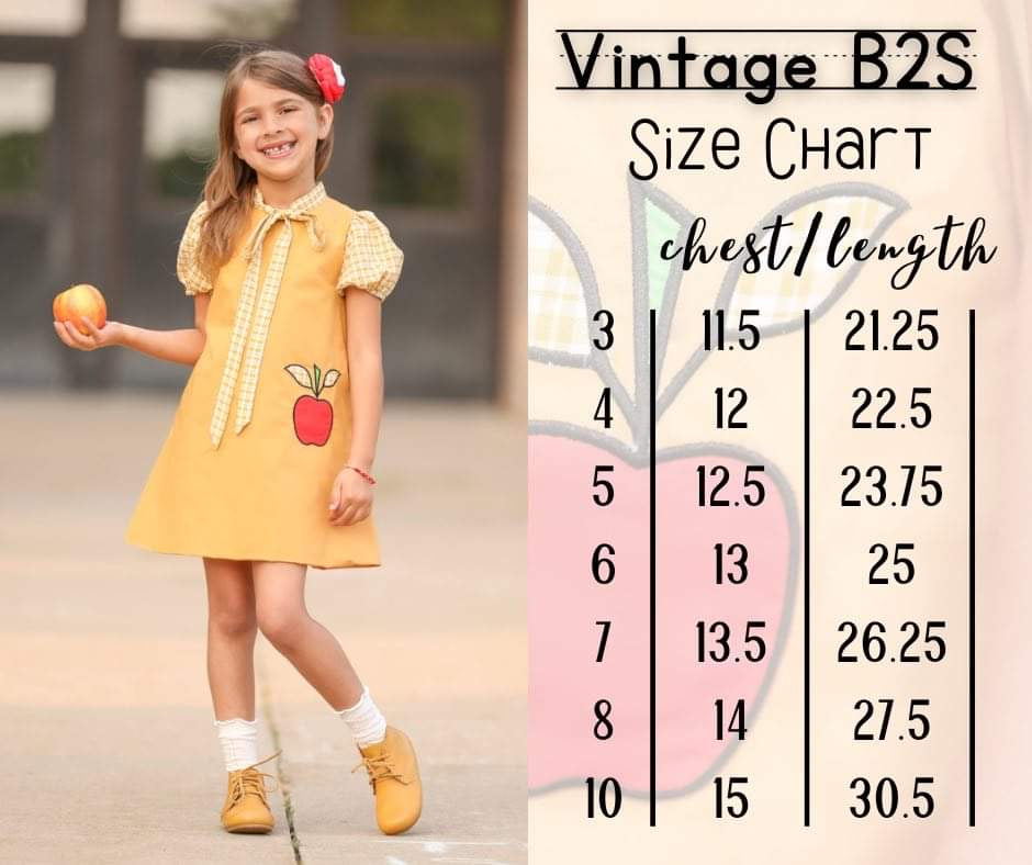 Vintage B2S Dress in Mustard