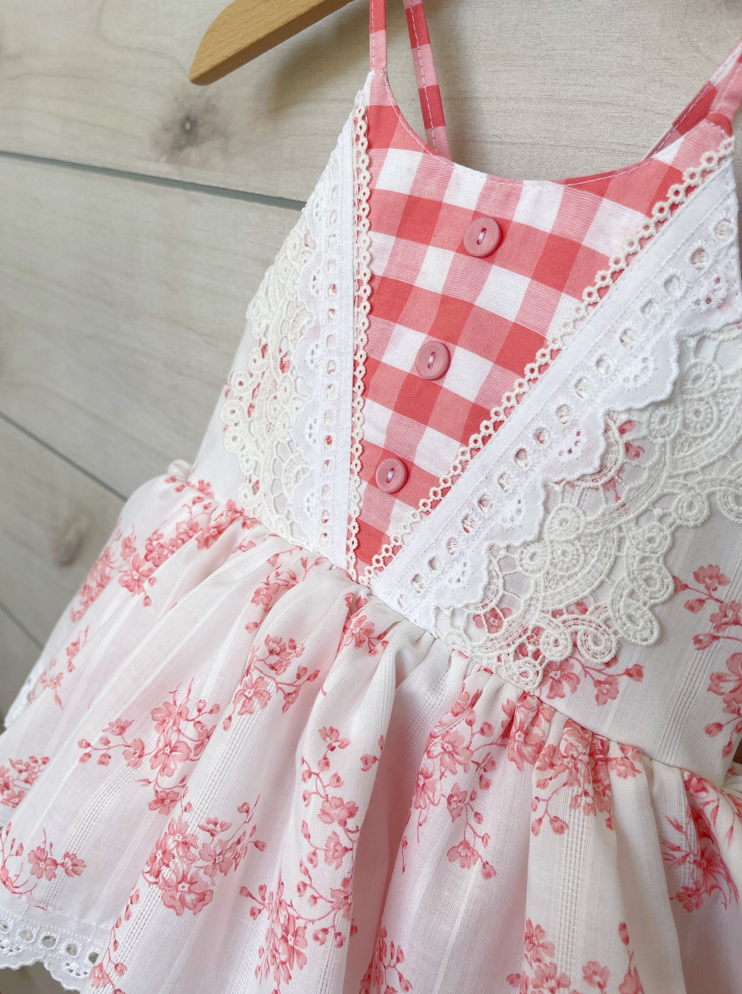 Size 2/3 Coral Pink Skirted Romper