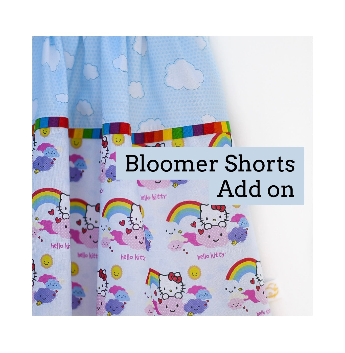 Hello Rainbow Bloomer Shorts Add On