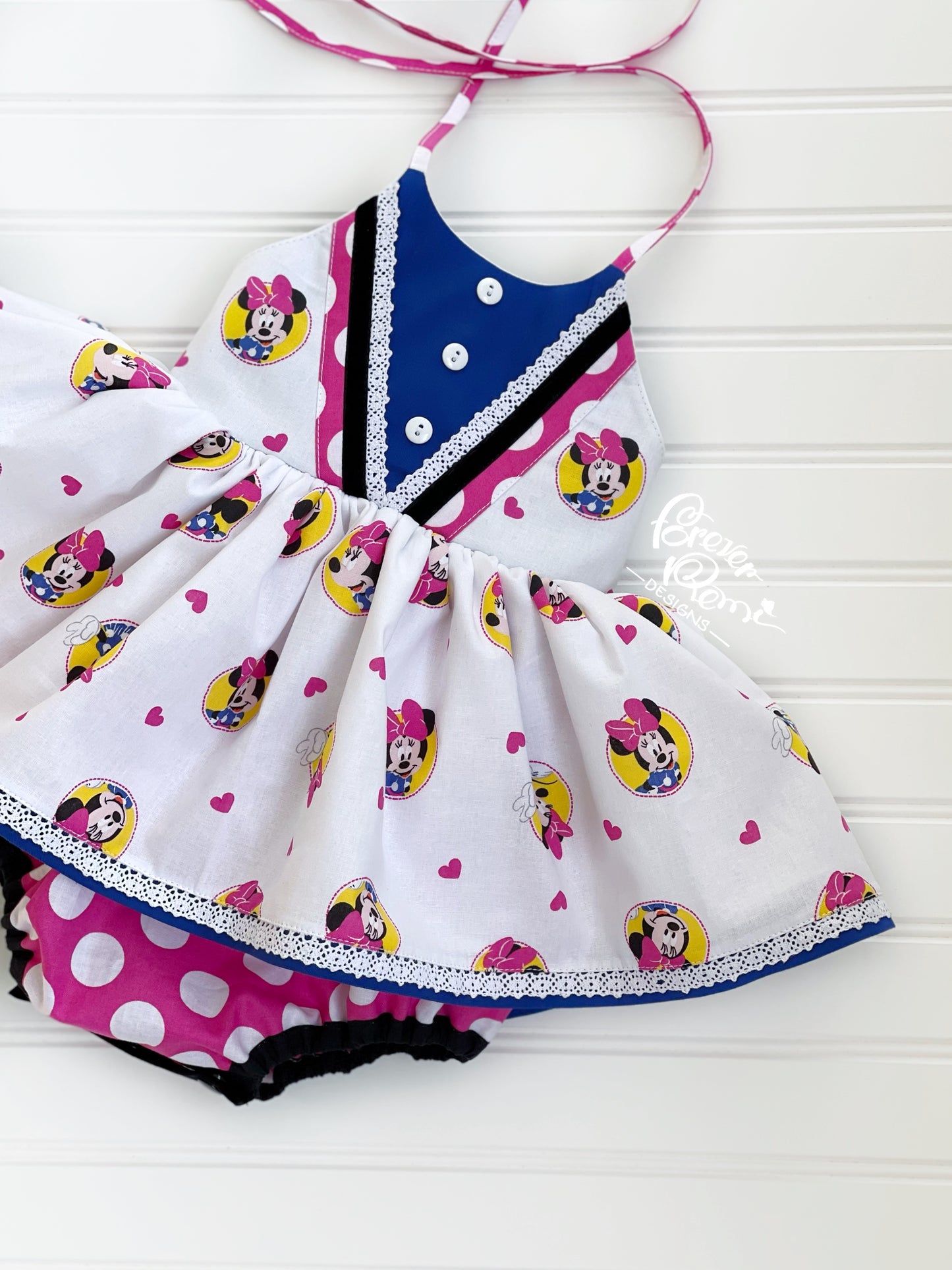 Minnie Love Skirted Romper