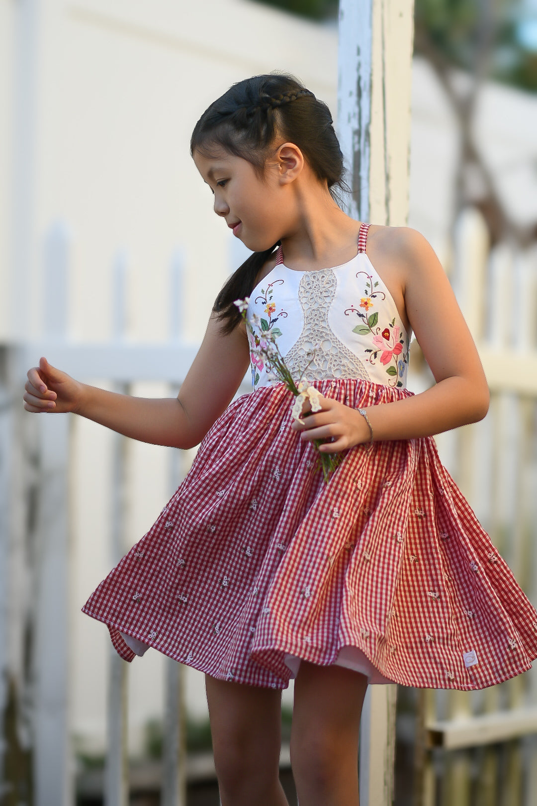 Vintage Cross Stitch Dress