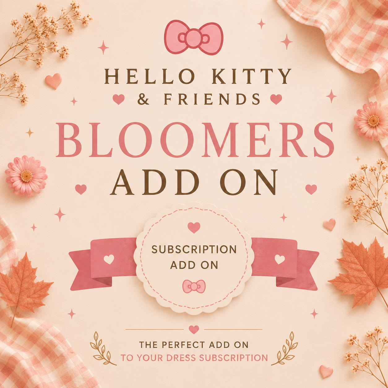 FALL Subscription Add on Bloomers