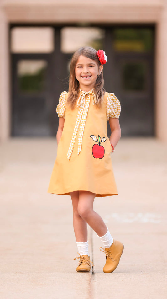 Vintage B2S Dress in Mustard
