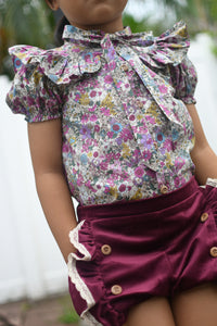 Remi Blouse in Violet