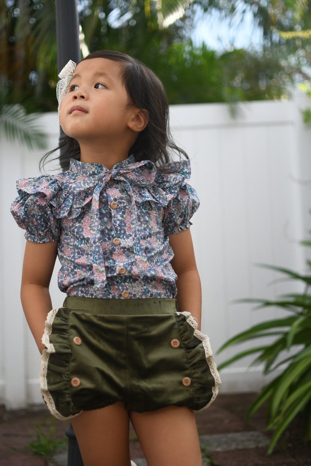 Remi Blouse in Sky