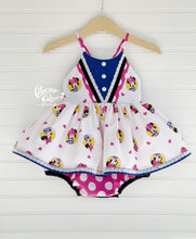 Load image into Gallery viewer, Minnie Love Skirted Romper